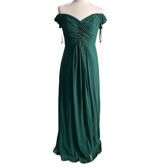 Dessy Collection Dresses & Skirts - Dessy collection formal hunter green size 8 NWT dress EUC